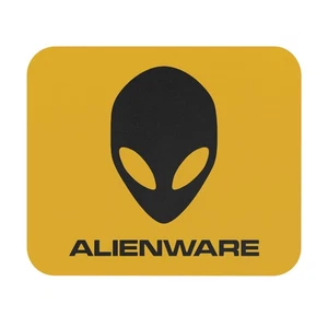 Alienware Themed Yellow Gaming Mouse Pad (Rectangle) - Picture 1 of 5