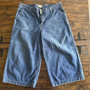 Vintage Y2K Levi’s Relaxed lange Shorts Damengröße 8 - Bild 1 von 7