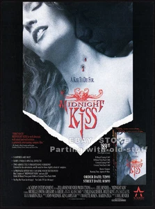 BESO DE MEDIANOCHE__Original 1993 impresión comercial promocional anuncio__ROBERT MIANO__CELESTE YARNALL - Imagen 1 de 1