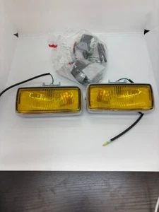 Vintage JDM Glass fog lamp Square Medium Size made by KOITO - Picture 1 of 6