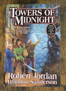 Wheel of Time Robert Jordan Towers of Midnight 1st Ed. 1st Print SIGNED AUTOPEN - Picture 1 of 12