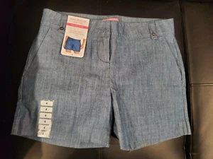 Isaac Mizrahi Women's Stretch 5" Inseam Tailored Cotton Trouser Short - Bild 1 von 8
