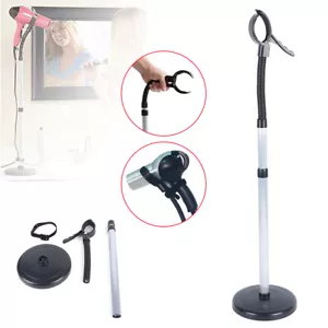 Hair Dryer Stand Holder Hands Free Suction Cup -360 Degree Blow Dryer Mount Base - Picture 1 of 12