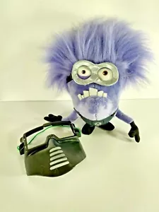 Cattivissimo Me 2 peluche giocattolo a due occhi con google viola minion con maschera - Foto 1 di 7