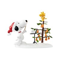 Department 56 Peanuts Woodstock A Pear Tree Fig Figurine, 4.5"