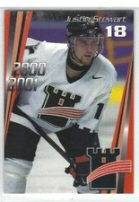 2000-01 Quebec Remparts (QMJHL) Justin Stewart