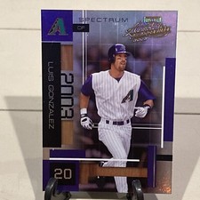 2003 Playoff Absolute Memorabilia Spectrum 6/100 Luis Gonzalez #113