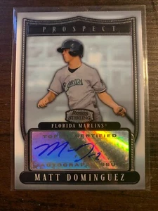 A77,503 - 2007 Bowman Sterling Prospects #MDO Matt Dominguez Auto - Picture 1 of 1
