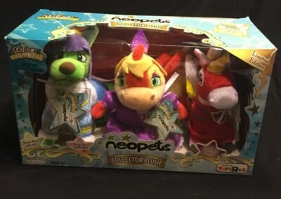 Neopets Collector Plush Royal Gelert Scorchio Uni Jacks Limited Edition 2008 - Image 1 of 4
