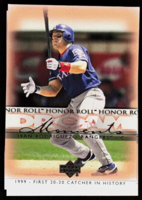 2002 Upper Deck Honor Roll Ivan Rodriguez #69 BASEBALL Texas Rangers - Image 1 of 2