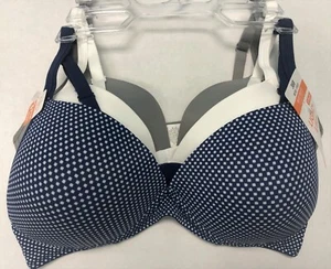 Warner's Wirefree Bras Light Natural Lift T-Shirt Bras Set of 3 Style 4003 NEW - Picture 1 of 25