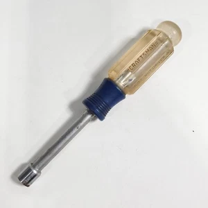 Destornillador de tuerca Craftsman 11/32" mango azul círculo V - Imagen 1 de 6