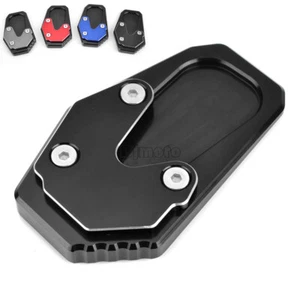 CNC Kickstand Side Stand Enlarge Extension Plate For BMW R1200RT 2014-2018 2017 - Foto 1 di 27