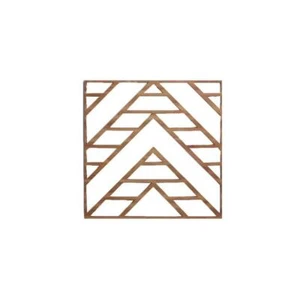 Ekena Millwork Decorative Fretwork Wood Wall Panels Extra Small Walnut (50-Pack) - Picture 1 of 12