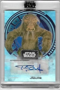 2022 Topps Star Wars Signature Series Encased #A-TD JiQuille Tim Dry AUTO ROTJ - Picture 1 of 2