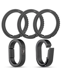 Titanium Mini Key Chain Rings Small Quick Release Connecting Keychain for Hom... - Picture 1 of 6