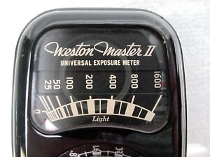 Weston Master II Universal Exposure Light Meter Model 735 | Works | $6 |