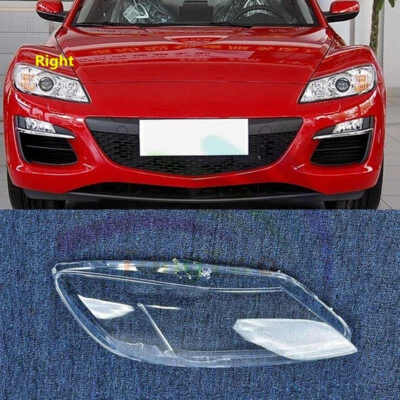 Faro lateral derecho carcasa de lente transparente + anillo de sellado para Mazda RX-8 2008-2010 Foto 1 de 4