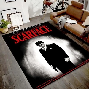 Scarface Teppich, Tony Montana Teppich, Fan Teppich, cooler Teppich, individuelles Geschenk Unikat Teppich, Geschenkteppich - Bild 1 von 8