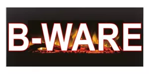 B-Ware Elektrokamin 3D-Flammeneffekt elektrischer Kamin Wandkamin Heidenfeld - Bild 1 von 16