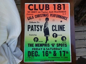 VNTG Concert Poster G SPOTS San Fran Show Gay Bar Advertise Collect Paper Ephem - Picture 1 of 6