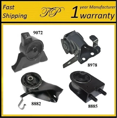 4 件电机和变速器安装适用于 2002 - 2003 年马自达 Protege5 2.0L - 自动变频器 — 第 1/4 张图片