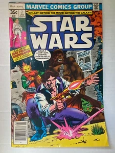 STAR WARS #7 New Planets, New Perils! 35¢ 1978 HAN SOLO & CHEWIE Marvel Comics - Picture 1 of 9
