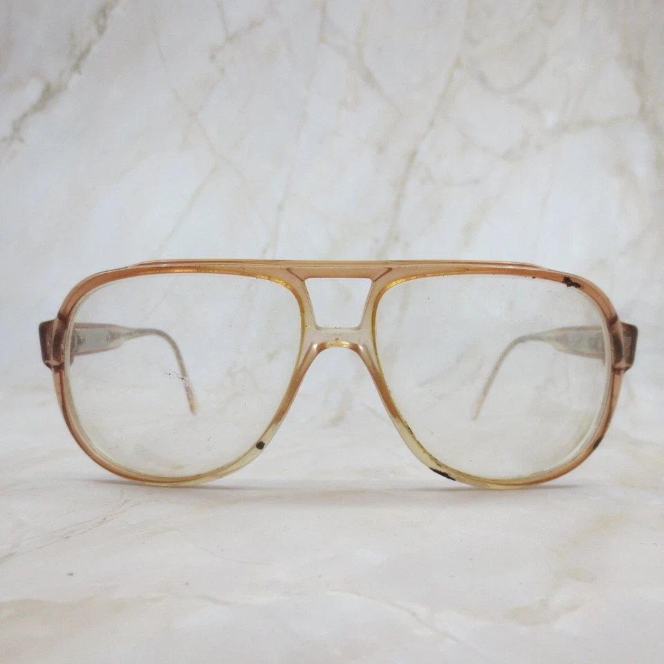 Safilo Elasta Eyeglasses Frame 1048-1135 Unisex Pink Full Rim Aviator 56-15-150 - Image 1 of 4