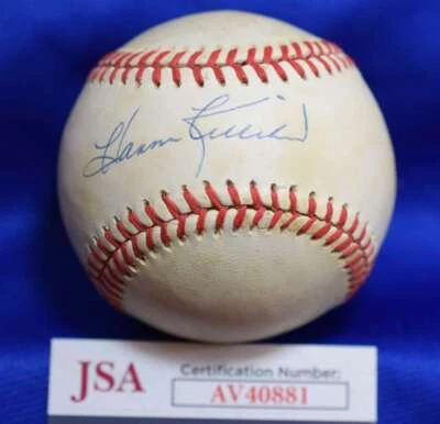 Harmon Killebrew JSA COA Autographed American League Signed Baseball - Image 1 of 2