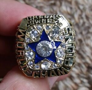Dallas COWBOYS 1971 Super Bowl Championship Replica Ring Robert Newhouse 44 Sz 8
