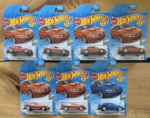 2021 Hot Wheels FACTORY FRESH 5/10 '06 PONTIAC GTO 87/250 Lot Of 7 Orange/Blue - Picture 1 of 4