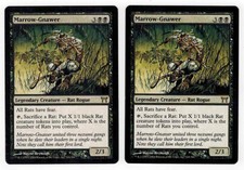 MARROW-GNAWER (2X) - CHAMPIONS OF KAMIGAWA - MTG - LP/NM