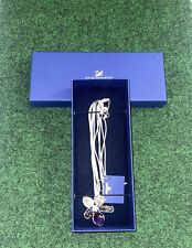 Swarovski® signed SWAN Crystal Flower Heritage Necklace Pendant 1029633 silver 