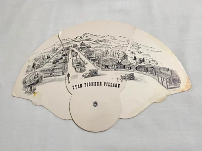 Вентилятор рекламных карточек Utah Pioneer Village Sons of Utah Salt Lake City Utah - Изображение 1 из 4