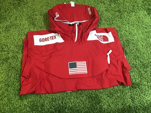 Maglione Supreme S S 2017 The North Face Gore Tex (rosso) scatola logo