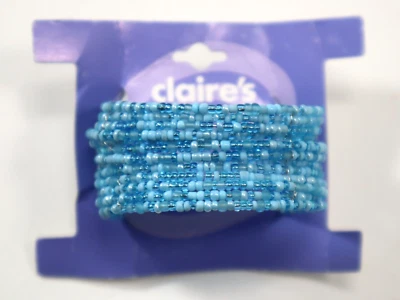 ZTOP Bebé Azul Claro Cuentas Brazalete Pulsera Claire's Disfraz Moda Joyería Foto 1 de 4