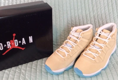 Air Jordan 11 Retro “H-Town” Yellow Ice Men’s Sneakers – Ready to Ship, Fast Ha - Image 1 of 4
