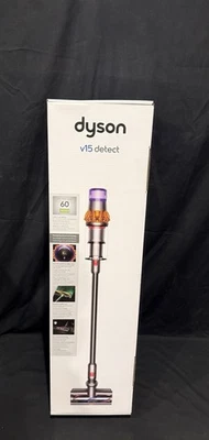 Dyson V15 Detect Cordless Stick Vacuum Cleaner -Yellow/Nickel FAST SHIPPING NEW! - Image 1 of 4