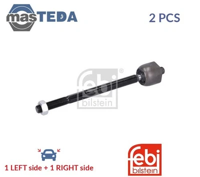 180269 TIE ROD AXLE JOINT PAIR FRONT FEBI BILSTEIN 2PCS NEW OE REPLACEMENT - Image 1 of 4