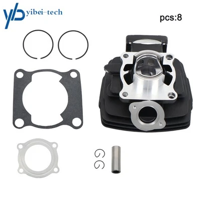 Kit de junta de cilindro de pistão para YAMAHA DT125 DT 125 1974-1981 56mm QMP-J00436 - Imagem 1 de 4