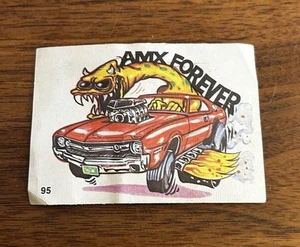 1970 Donruss Odd Rod’s sticker #95 AMX FOREVER Separated - Picture 1 of 4