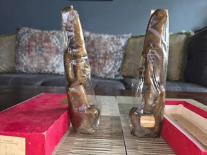 Vintage Candles-Aztec Joe-Totem Pole Hong Kong Kitsch NEW IN BOX UNLIT - Picture 1 of 6