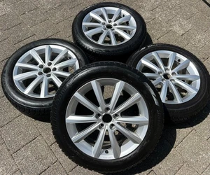 4 ORIGINAL 16" ALU WINTERRÄDER VW POLO AW 2GA 2G0601025AF 185/60R16 86H FREIHAUS - Bild 1 von 12