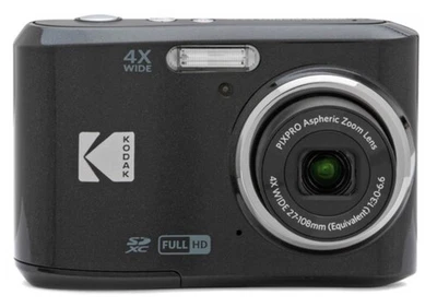 Kodak Pixpro FZ45  Kompaktkamera 4x Opt. Zoom  Schwarz - Bild 1 von 3