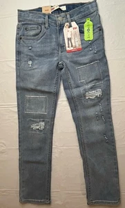 Levi's Boys' 510 Skinny Fit Blue Denim Jeans 10 25x26 Pants NEW - Picture 1 of 13