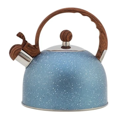 Stainless Steel Whistling Tea Kettle Stovetop Tea Kettle for Tea, Coffee, Milk - Image 1 of 4