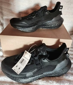 Men's adidas Ultraboost 21 X Parley Athletic Shoes- Black-Size 9 H01177 **NEW - Picture 1 of 13