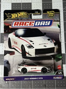 Hot Wheels Premium Race Day 2023 Nissan Z GT4 4/5 Car Culture weiß - Bild 1 von 1