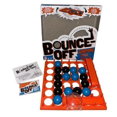 Bounce Off Rock N Rollz! Jumpong Ping Pong Ball Game 2015 Mattel Complete - Image 1 of 4