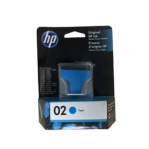 HP 02 C8771 WN Cyan Ink Cartridge - Picture 1 of 5